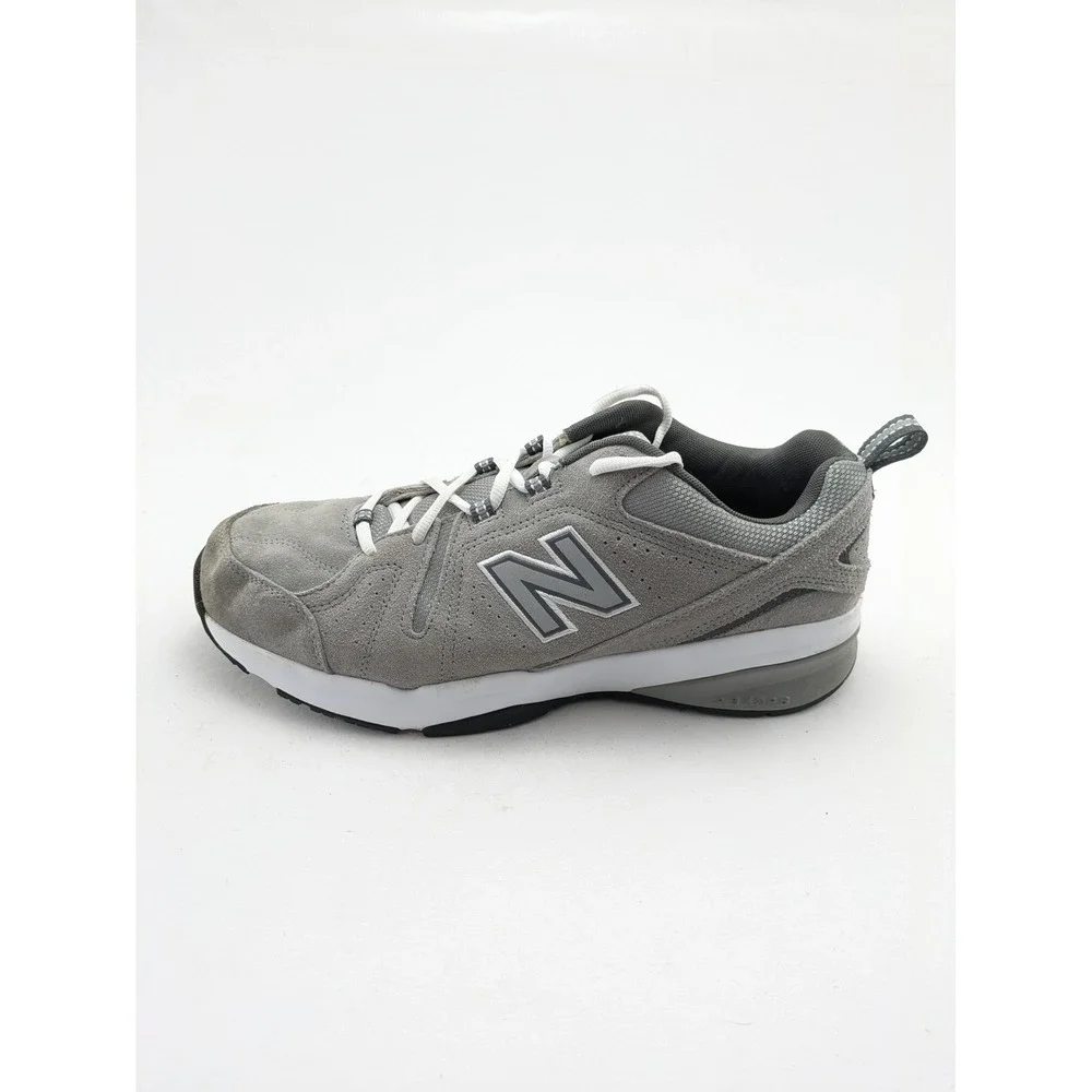 Mens New Balance 608v5 Grey Suede Running Training Shoes MX608UG5 Size 11